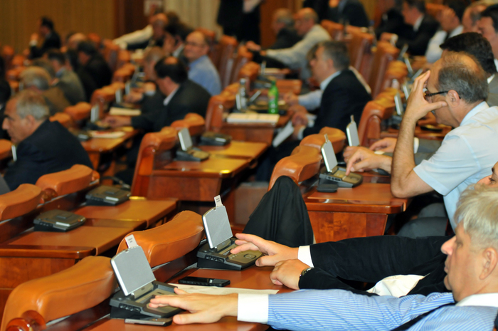 Parlament, şedinţă şi vot electronic la Camera Deputaţilor