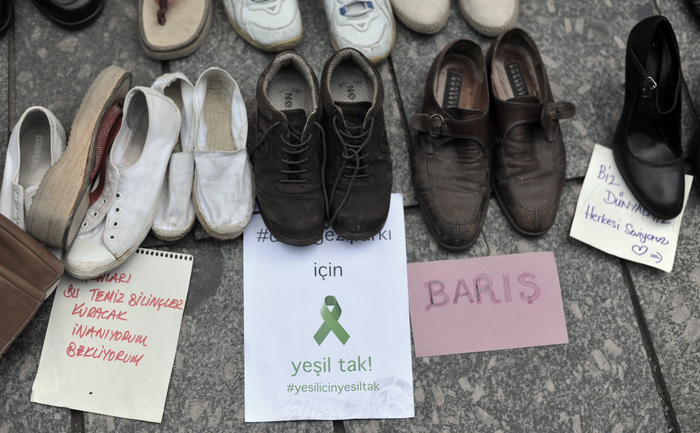 Turcia: Protestul pantofillor (OZAN KOSE / AFP / Getty Images)