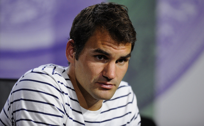 Elveţianul Roger Federer. (Pool / Getty Images)