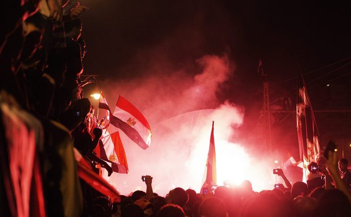 Manifestaţii în Egipt. (GIANLUIGI GUERCIA / AFP / Getty Images)