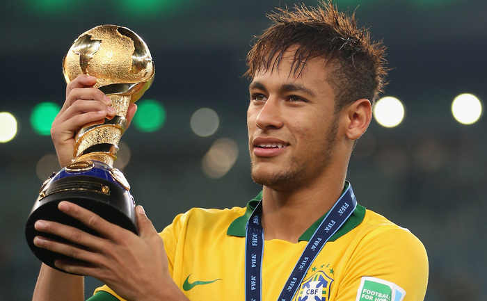 Atacantul brazilian Neymar. (Jasper Juinen / Getty Images)