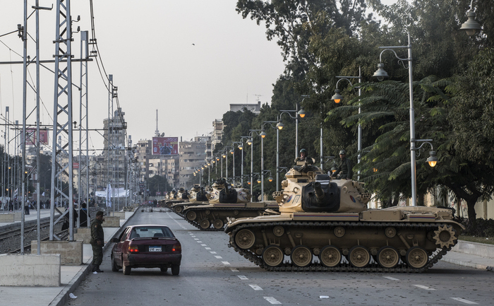 Tancuri egiptene (Daniel Berehulak / Getty Images)