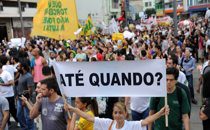 Protestele din Brazilia continuă.