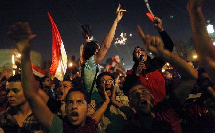 Ample proteste  în Egipt,  împotriva preşedintelui  islamist Mohamed Morsi şi a mişcării 'Fraţii musulmani' . (MAHMUD KHALED / AFP / Getty Images)