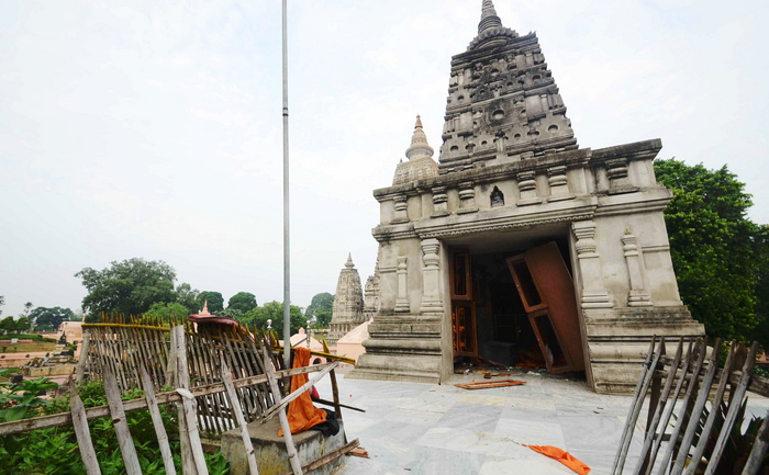 India: Explozii în sacrul templu budist Bodh Gaya
