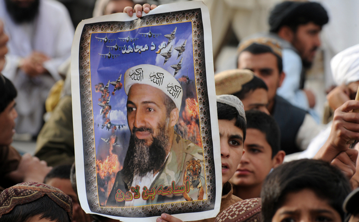 Fostul lider Al-Qaeda, Osama bin Laden.