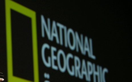 National Geographic logo. (- / AFP / Getty Images)