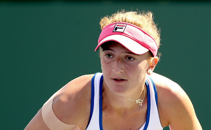 Jucătoarea română de tenis Irina Camelia Begu. (Matthew Stockman / Getty Images)