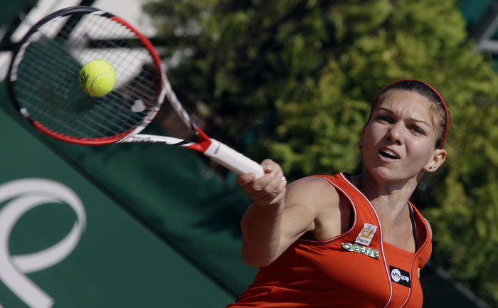 Jucătoarea română de tenis Simona Halep. (PETER KOHALMI / AFP / Getty Images)