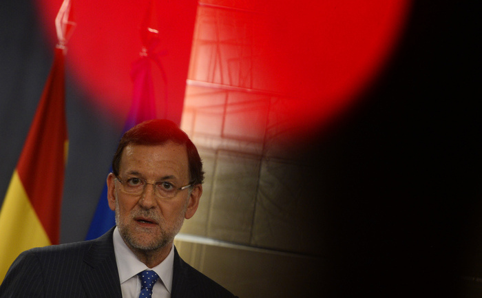Premierul spaniol Mariano Rajoy. (PIERRE-PHILIPPE MARCOU / AFP / Getty Images)