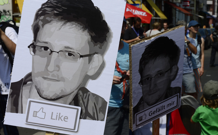 Edward Snowden, fostul colaborator al serviciilor secrete americane.