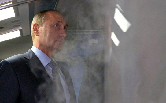Preşedintele rus Vladimir Putin (ALEKSEI NIKOLSKY / AFP / Getty Images)