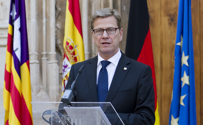 Ministrul german de externe Guido Westerwelle.