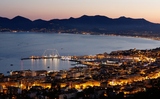 Panorama oraşului balnear Cannes