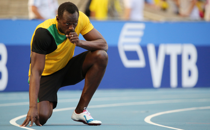 Sprinterul jamaican Usain Bolt.