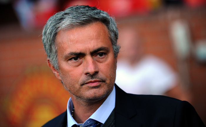 Antrenorul formaţiei engleze de fotbal Chelsea, Jose Mourinho. (ANDREW YATES / AFP / Getty Images)