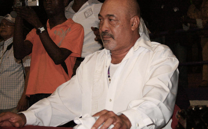 Desi Bouterse, in Paramaribo, 13 octombrie 2009.