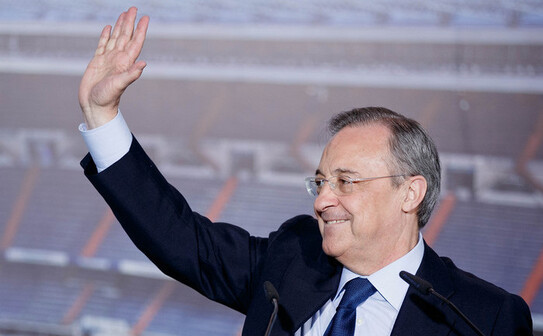 Preşedintele clubului spaniol de fotbal Florentino Perez. (Gonzalo Arroyo Moreno / Getty Images)