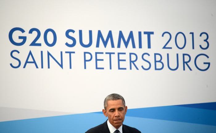G20: Preşedintele Barack Obama, Septembrie 6, 2013 (KIRILL KUDRYAVTSEV / AFP / Getty Images)