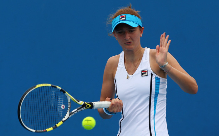 Jucătoarea română de tenis Irina Begu. (Robert Prezioso / Getty Images)