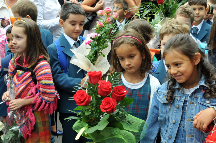 Început de an şcolar în Bucureşti. 16 septembrie 2013