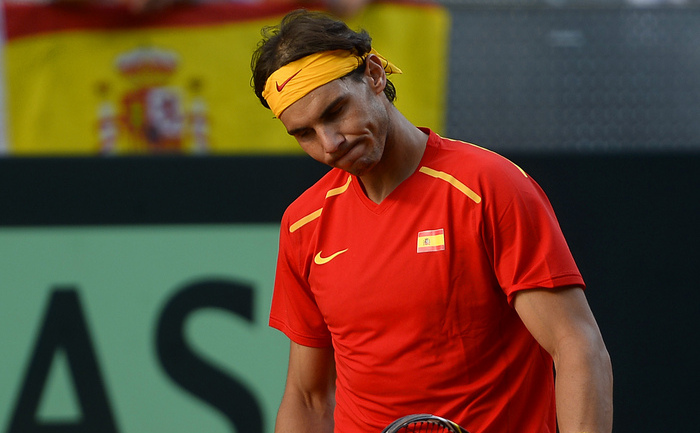 Tenismanul spaniol Rafael Nadal. (PIERRE-PHILIPPE MARCOU / AFP / Getty Images)