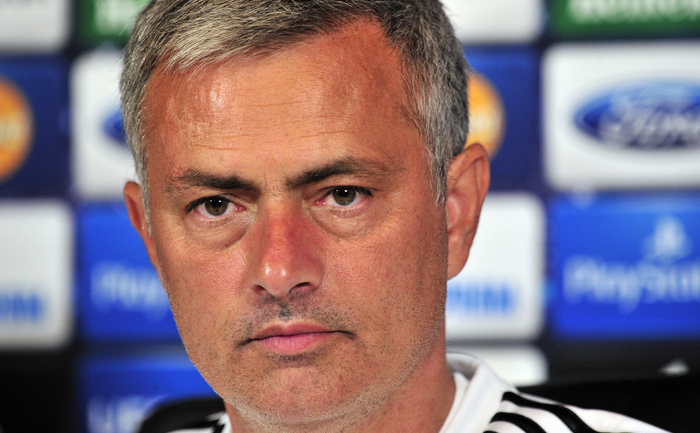 Jose Mourinho, antrenorul formaţiei engleze de fotbal Chelsea Londra.