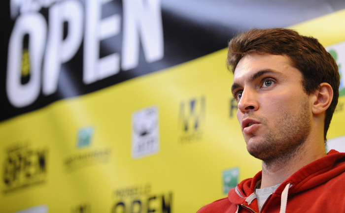 Tenismanul francez Gilles Simon. (JEAN-CHRISTOPHE VERHAEGEN / AFP / Getty Images)