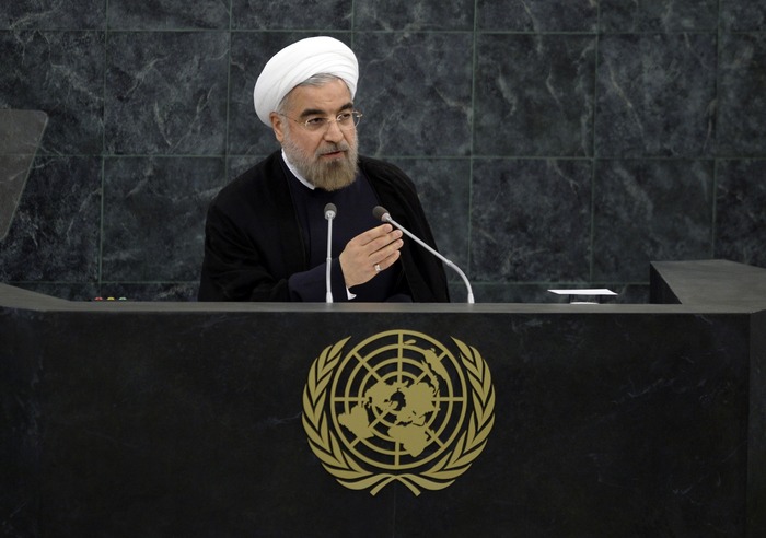 Preşedintele iranian Hassan Rouhani (TIMOTHY CLARY / AFP / Getty Images)