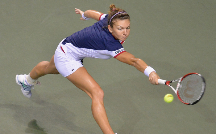 Jucătoarea română de tenis Simona Halep. (Atsushi Tomura / Getty Images)