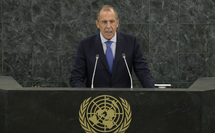 Seful diplomaţiei ruse Serghei Lavrov. (Mary Altaffer-Pool / Getty Images)