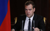 Dmitri Medvedev. (DMITRY ASTAKHOV / AFP / Getty Images)