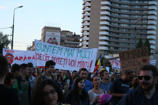 Salvaţi Roşia Montană - protestele continuă în întreaga lume pe 15 septembrie 2013 (Eugen Horoiu/Epoch Times)
