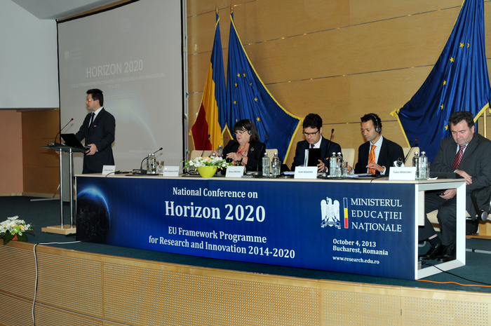Orizont 2020, Conferinţa Naţională de prezentare a Programului european pentru cercetare şi inovare. 4 octombrie 2013 (Epoch Times România)