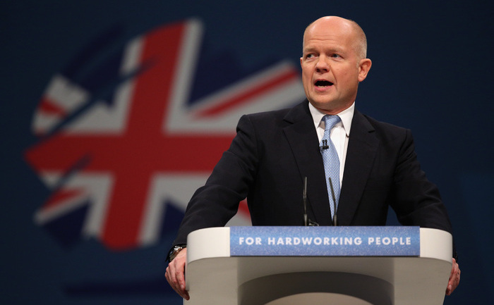 Marea Britanie: Ministrul de Externe William Hague. (Oli Scarff / Getty Images)