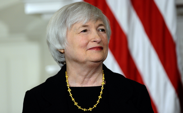 Janet Yellen, şefa Federal Reserve (Fed), banca centrală a Statelor Unite (JEWEL SAMAD / AFP / Getty Images)