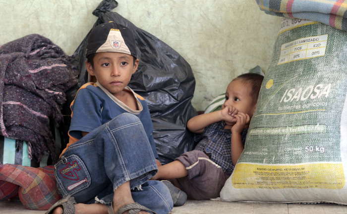Mexic: Copiii victime ale traficului de persoane (arhivă) (Pedro PARDO / AFP / Getty Images)