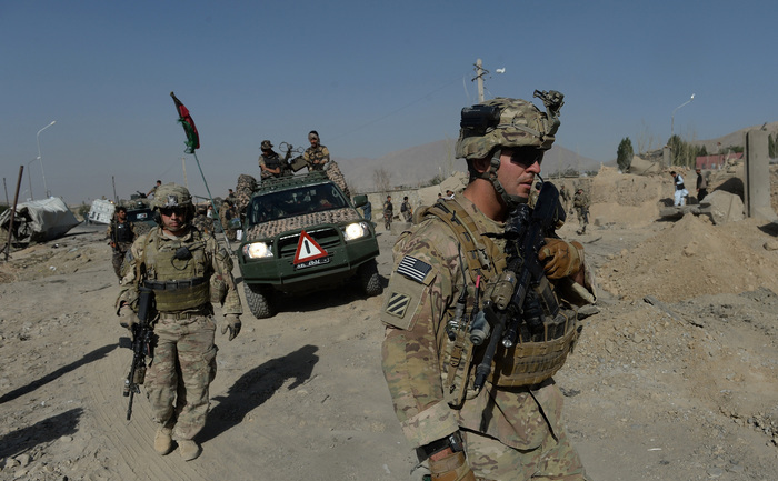 Armata S.U.A. în Afghanistan, 8 septembrie 2013. (SHAH MARAI / AFP / Getty Images)