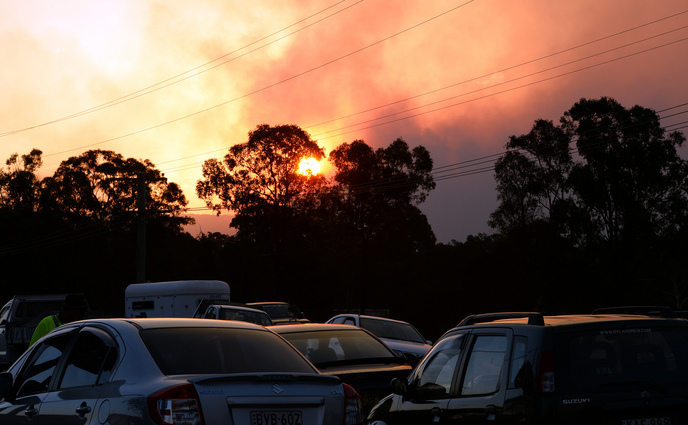 
Australia teme un "mega incendiu"