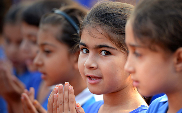 Fetiţe din Pakistan (A Majeed / AFP / Getty Images)