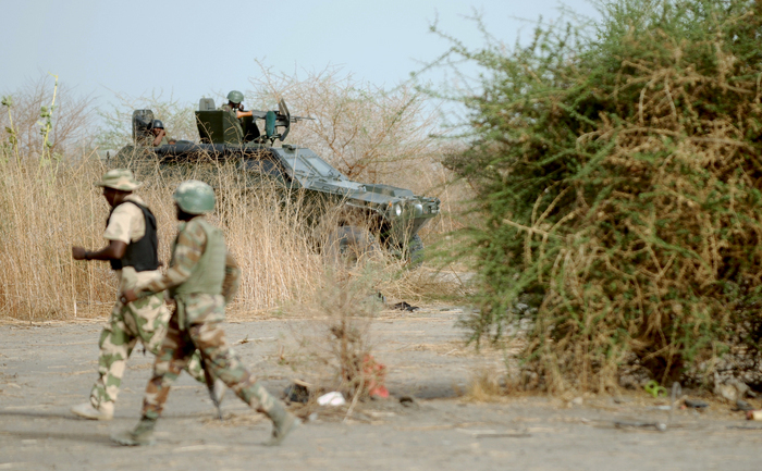 Nigeria, raidul armatei împotriva rebelilor de Boko Haram (Quentin Leboucher / AFP / Getty Images)