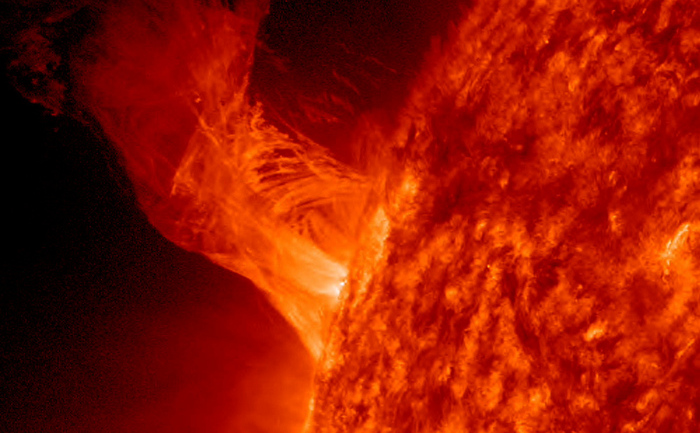 
NASA, "Canyon de foc" pe soare: un adevărat spectacol spaţial