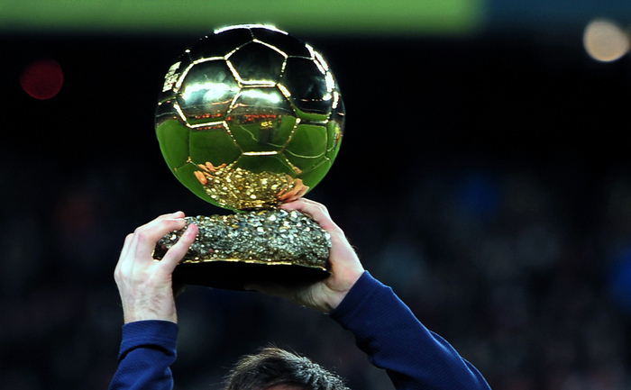 Trofeul Balonul de Aur. (LLUIS GENE,LLUIS GENE / AFP / Getty Images)