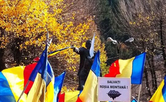 Marea Adunare a Moţilor de la Câmpeni, 19 octombrie 2013. (Andrei Popescu/Epoch Times România)