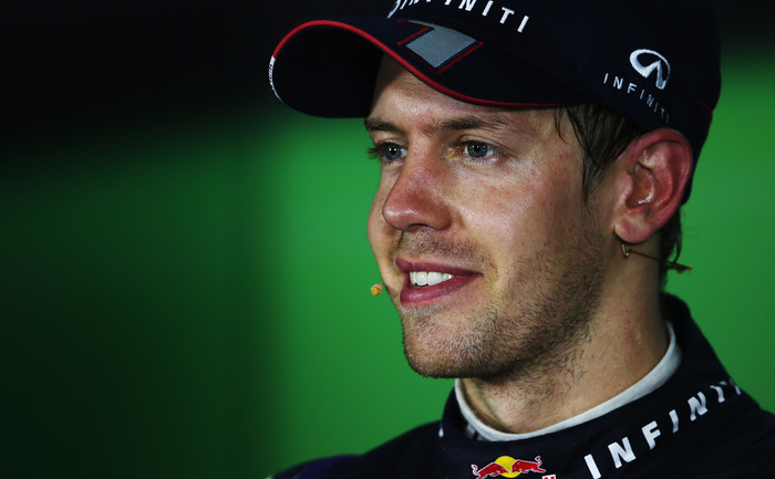 Pilotul german Sebastian Vettel (Red Bull).