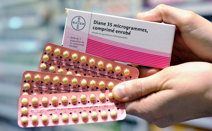 Medicamentul antiacnee Diane 35, prescris de catre medici si ca anticonceptional. (PHILIPPE HUGUEN / AFP / Getty Images)