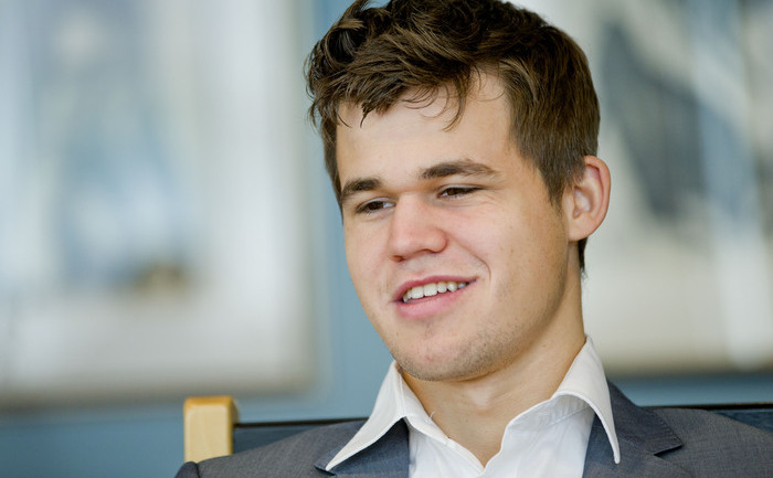 Norvegianul Magnus Carlsen.