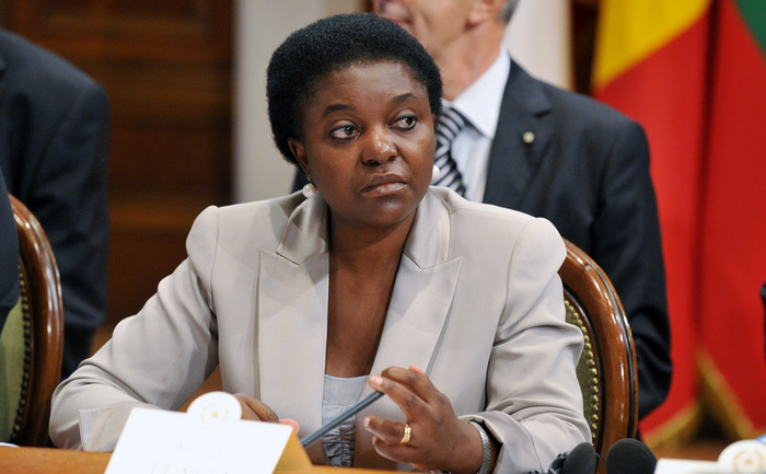 Ministrul italian al integrării Cecile Kyenge. (TIZIANA FABI / AFP / Getty Images)