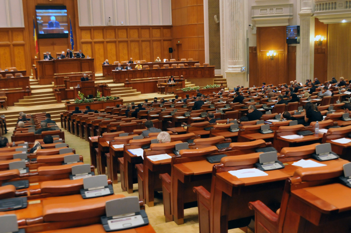 Parlamentul României, Camera Deputaţilor, şedinţă în plen