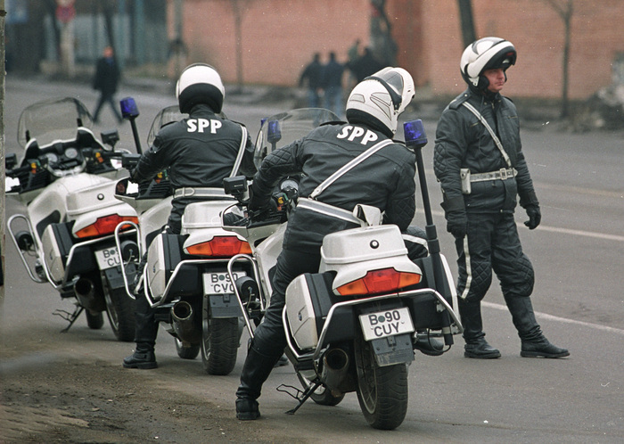SPP-işti pe motociclete (Epoch Times România)